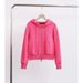 Women's Clothing Pink Sports Suit For Women, Fashionable And Stylish, Early Autumn Hot Diamond Hooded Sweatshirt, Casual Two Piece Suit_ecoleips.com