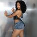 High Waisted Women's Denim Shorts Street Fashion Sexy Zipper Detail European American Style Hot Girl Clothing_ecoleips.com