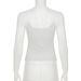 Sweet And Spicy Style Slim Fit Camisole for Women Lace Trim Bow U Neck Color Blocking Basic Top Hot Girl Street Style Versatile Slimming Vest_ecoleips.com