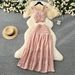 Women's Clothing Age Reducing And Refreshing Spring And Summer Vacation Style Short Sleeved Suspender Top_ecoleips.com