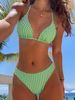 Polka Dot Bikini Set, Adjustable Tie Side Two-Piece Swimsuit For Beach Vacation, Sexy Women's Swimwear_ecoleips.com