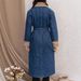 Women’s Elegant Trench Coat – Sherpa-Lined Denim With Belted Waist & Double Pockets (XS-XXL, Quilted Interior, Oversized Fit)_ecoleips.com