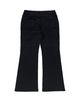 Women's Clothing Plus Size Jeans, High Waisted Flared Denim, Solid Color, Street Style, High Elasticity, Slim Fit, With Pockets._ecoleips.com