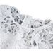 Women's Clothing Women's Heavy Duty Lace Linen Top Short Sleeved Round Neck Unique Design Fashionable And Stylish Hollowed Out Versatile Loose Shirt_ecoleips.com