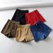 2025s Peach Butt Denim Shorts For Women Summer Solid Color Slim Fit High Waist Elastic Casual A-line Hot Pants_ecoleips.com