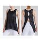 2025 New Yoga Vest Quick-Dry Sports Top Sleeveless Loose Fit Gym Shirt For Women_ecoleips.com