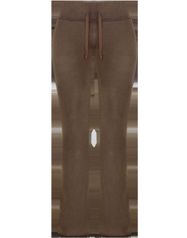 Women's Clothing Women's Casual Slim Fit Trousers European American Style Color Block Waistband Patchwork Flared Sweatshirt Hot Girl Pants_ecoleips.com