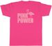 Women's T-Shirts Pink Flamingo Bird Girl Power Mens T-Shirt Tee Gift Top_ecoleips.com