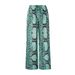 Ice Silk Long Pants for Women Summer UPF Sun Protection Wide Leg Casual Dance Pants Beachwear Thin UV Protection Skirt Cover up_ecoleips.com