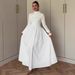 Women's Clothing Elegant Slimming Long Dress For Women Luxurious Flowing Style For Spring Muslim Dress Modest Abaya Dress_ecoleips.com