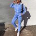 Women's Casual Solid Color Two Piece Set Fashion Sports Autumn Winter New Arrivals_ecoleips.com