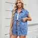 Women's Clothing New Summer Denim Vest Vest Fashion Denim Sleeveless Vest For Women_ecoleips.com