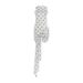 Summer Slim Fit Women's Dress Round Neck Polka Dot Print Bodycon Pleated Ribbon Detail New_ecoleips.com