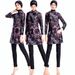 Women's Clothing Digital printing slim fit Muslim girls swimsuit women sports sun protection three piece sports suit_ecoleips.com
