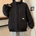 girl 2025 New Winter Jacket For Women, Down Coat, Korean Style, Petite, Super Cute Cotton Padded Jacket, Student Couple_ecoleips.com
