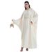 Verve Muslim Women's Clothing Kaftan Batwing Sleeve Embellished Robe Abaya MSL1134_ecoleips.com