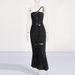 Women's Clothing Spring New One Shoulder Hollow Design Twist Pleated Slimming Bandage Dress Female Dress_ecoleips.com