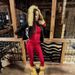 Vintage American Style Hooded Sweatshirt Women's Fashion Fleece-Lined Pullover With Brim Hood Casual Streetwear_ecoleips.com