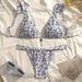 Verve 2025 New Printed Tie Swimwear Women's Three-Piece Sexy Beach Bikini Hot Spring Swimsuit_ecoleips.com