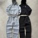 Men Women Embroidered Casual Hooded Sweatshirt Cardigan Hip Hop Street Style European American Cross Border Fashion 2025 Popular_ecoleips.com
