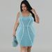 Women's Clothing Plus Size Women's Sleeveless Short Dress Denim Tassel Suspender For Formal & Casual For Women_ecoleips.com