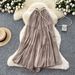 Summer Collection High-Waisted Casual Pants Loose Wide-Leg Culottes Fairy-Like Gentle Style Concealing Flaws And Hips_ecoleips.com