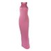 Women's Clothing Sexy Slim Sleeveless Round Neck Dress_ecoleips.com