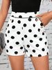 Women's Clothing American Style Summer Fashion High-Waisted Slim Fit Casual Versatile Shorts For Women_ecoleips.com