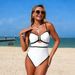 Voya 2026 Popular Foreign Trade One-piece Swimsuit Women, Sexy Bikini For Hot Springs, Tummy-concealing And Slimming Swimwear_ecoleips.com