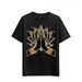 Women's T-Shirts Tshirt Muscle Freaks Namaste Lotus Zen Yoga Style_ecoleips.com
