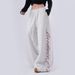 Women's Wide Leg Jogger Sweatpants American Hip Hop Style Slimming Jazz Dance Trendy Curved Pants Spring Fashion_ecoleips.com