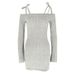WG127 Cross-Border Independent Station Women's Clothing Elegant Mature Style Strappy Knit Dress For Autumn And Winter_ecoleips.com