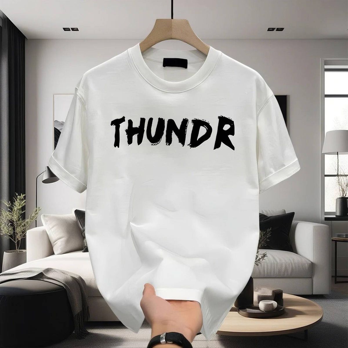 New Cotton Fashion Sense Printing Short-sleeved T-shirt Unisex Men Summer Tide Loose Hundred Tops_ecoleips.com