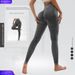 Women's Clothing Sand Wash Seamless Yoga Pants High Waist Peach Hip Fitness Pants Running Washed Frosted Skinny Sports Pants_ecoleips.com