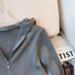 Women's Clothing Women's Slimming Hooded Zip Up Top Style Striped Design For Autumn For Formal & Casual For Women_ecoleips.com