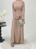 Elegant Sleeveless Evening Dress With Tie-Waist For Women - Slimming Cocktail Party Gown_ecoleips.com