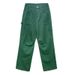Women's Clothing Retro Multi Pocket Overalls Spring New Thirteen Lines Women's Straight Jeans_ecoleips.com