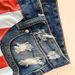 K Jeans, Fringe, Star Print Denim Shorts For Women_ecoleips.com