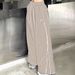 New 2025 Women's High-Waisted Wide-Leg Pants Comfortable Sporty Versatile Striped Drawstring Loose Fit Casual American Style_ecoleips.com