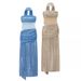 Elegant Sequin & Ribbon Strapless Mermaid Gown – Stretch Polyester Formal Dress In Light Blue/Nude (S-Xl)_ecoleips.com