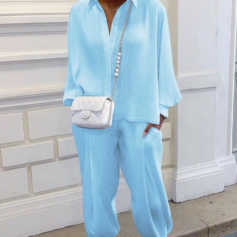 Women's Clothing Thread Loose Suit_ecoleips.com