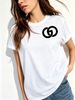 Ladies Lightweight Cotton T-Shirt, Fitted Crew Neck Tee, Soft Everyday Casual Top For Spring & Summer_ecoleips.com