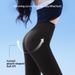 Women's Clothing Slimming Shark Pants Black Yoga Flare Pants Casual Fitness Outerwear Thin Summer New Style Polyester_ecoleips.com