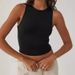 Women's Sexy Crop Top Sleeveless Ribbed Tank Tops For Women Round Neck Casual Streetwear Stretchy Basic Tee_ecoleips.com