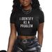 Cross-border European And American Popular Hot Girl Style Letter Print T-shirt, Slim-fit, Figure-flattering, Cropped_ecoleips.com