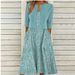 plus Size Women's Two Piece Dress Set Floral Print Long 2024 Cross Border Commuter Use_ecoleips.com