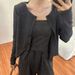 2026 New Autumn Thin Sports Suit Casual Fashion Loose Wide-Leg Pants Cardigan Jacket Three-Piece Set For Women_ecoleips.com