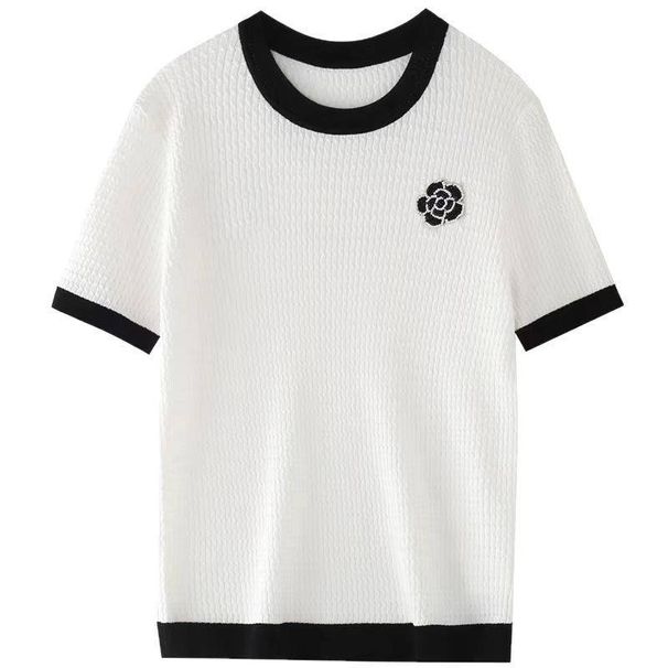High-end Casual Sports Suit For Women, Thin Style, Fashionable And Fashionable, Age-reducing Wide-leg Pants, Fashionable Two-piece Set_ecoleips.com