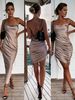 Women's Clothing New Style Sexy Hot Girl Adjustable Drawstring Strap Backless Dress_ecoleips.com
