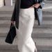 European American Rero Versaile Design Sraigh For Women, High-waised And Slimming, 2026 Spring New Long A-line_ecoleips.com